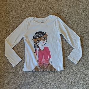 Girls Gymboree Long Sleeve Shirt. Size 7.